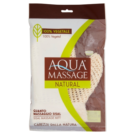 Aquamassage Natural Guanto Massaggio Sisal
